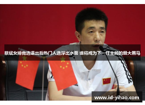 蔡斌女排竞选退出后热门人选浮出水面 谁将成为下一任主帅的最大黑马